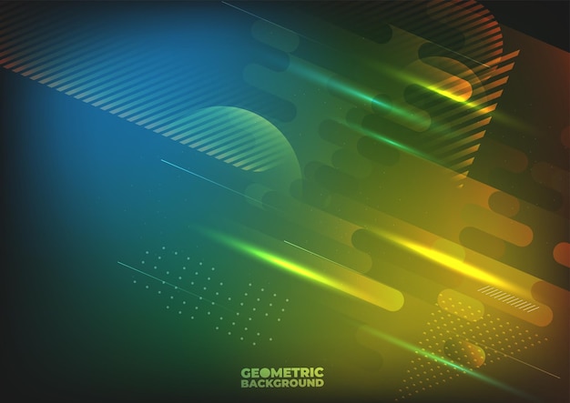 technology background color vector for web and design
