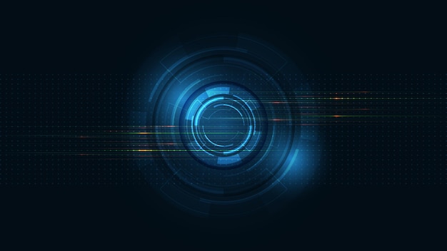 technology background hi-tech communication concept innovation abstract background vector illustration