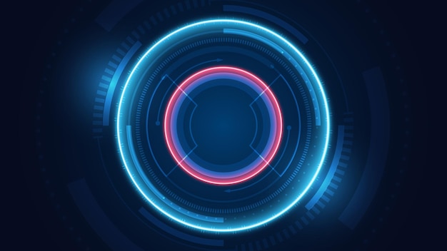 technology background hitech communication concept innovation abstract background vector illustrationxdxa