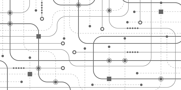 Technology background of lines.