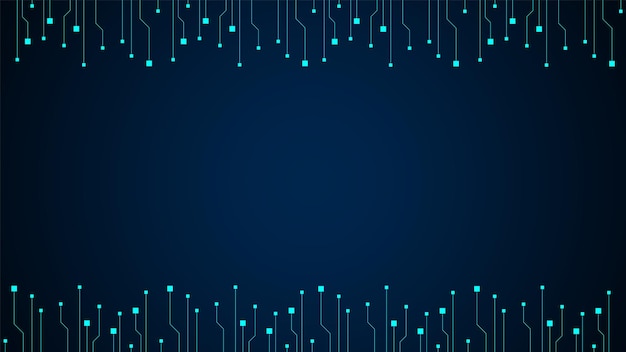 Technology background with hitech digital data