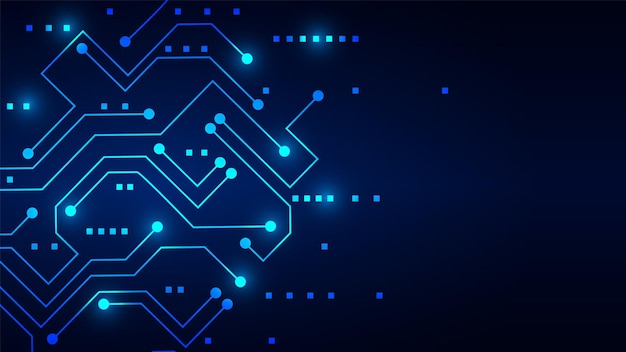 technology background with hitech digital data