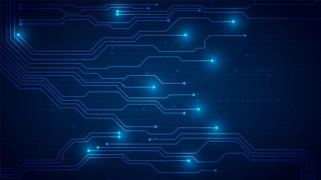 technology background with hitech digital data