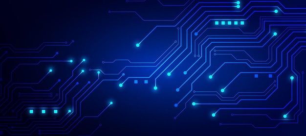 technology background with hitech digital