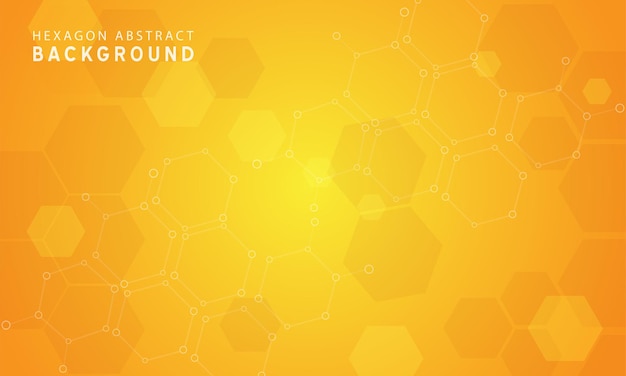 Technology circuit hexagon cyber futuristic background vector
