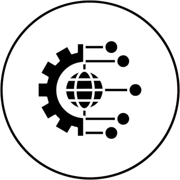 Technology icon vector image Can be used for Big Data