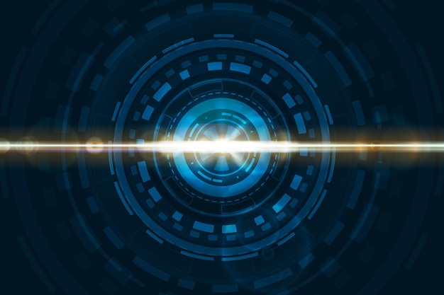 technology image of interface