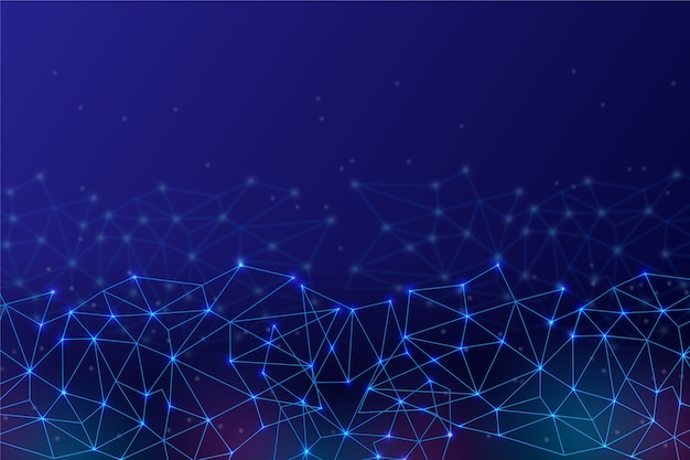 Technology network circuit connection background