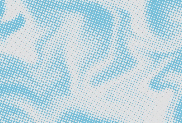 Technology Wavy Lines With Blue Color Halftone Abstract Pattern Background Vintage Wallpaper