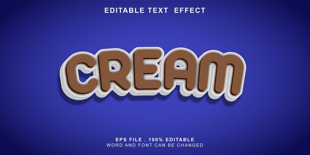 Tect-efect-editable-cream