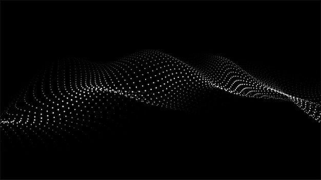 Teknologisk trådnätsmodell av tunnel på vit bakgrund. Futuristiskt 3D-nät