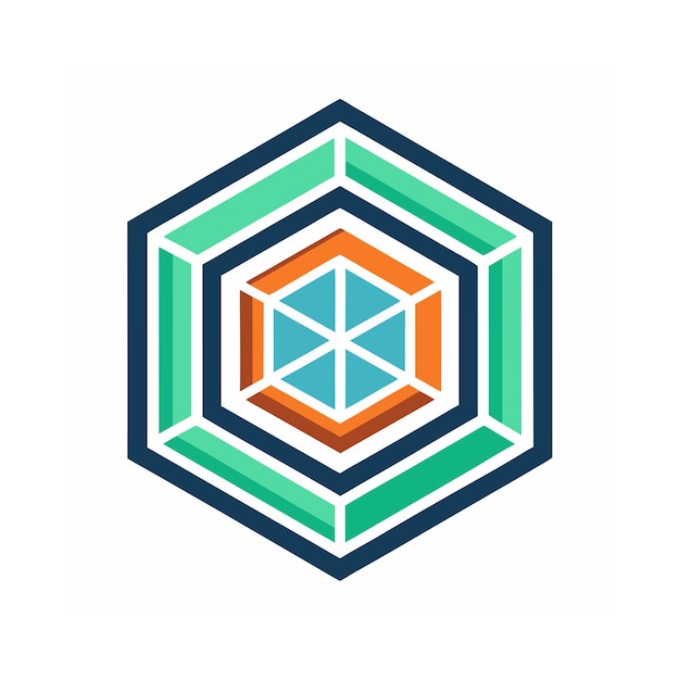 Teknoloji ve Yazılım Şirketi için Yaratıcı ve Zarif Minimalist Logo Design Vektörü