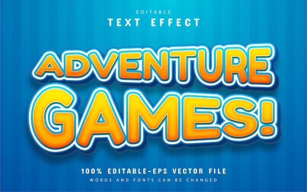 Teksteffekt til adventure-spil