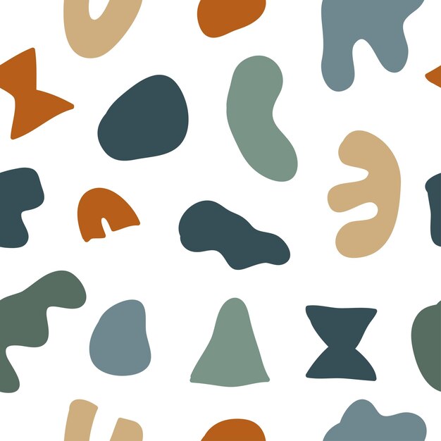 Tekstil elbise çantası veya tişört baskısı duvar kağıdı ambalajı vb. için tasarımda kullanılmak üzere soyut doodle dikişsiz desen