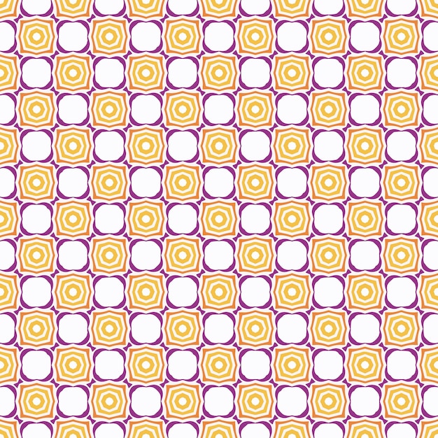 Tekstur med flerfarvet, sømløst mønster og skabelon Flerfarvet, farverig, ornamental grafisk design Farvede mosaikornamenter Vektorillustration