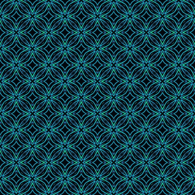 Tekstur med flerfarvet, sømløst mønster og skabelon Flerfarvet, farverig, ornamental grafisk design Farvede mosaikornamenter Vektorillustration