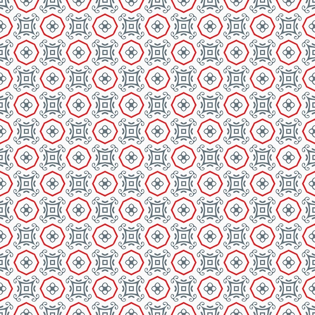 Tekstur med flerfarvet, sømløst mønster og skabelon Flerfarvet, farverig, ornamental grafisk design Farvede mosaikornamenter Vektorillustration