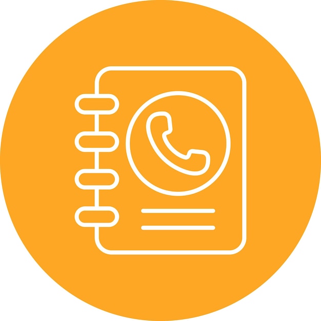Telefonbok Ikon