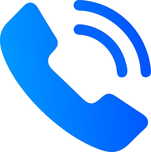 Telephone call communication mobile phone contact icon illustration