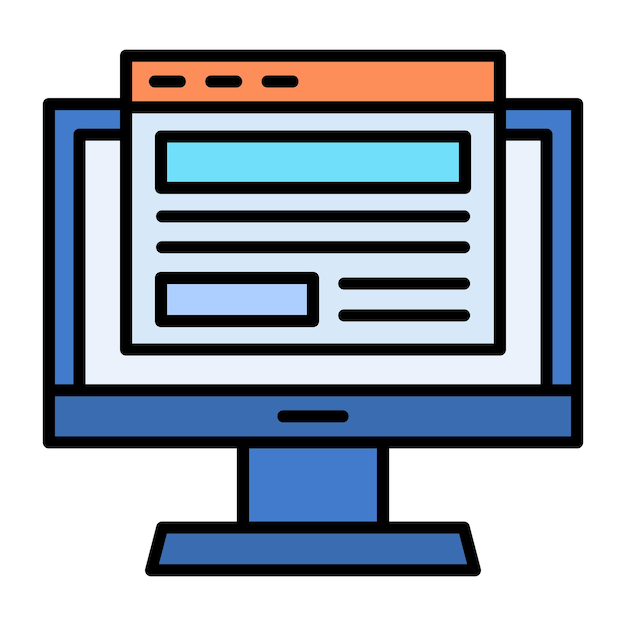 Template Flat Illustration
