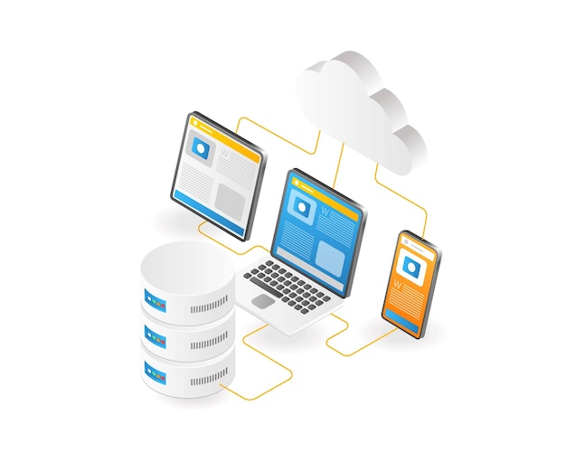 Test application web database