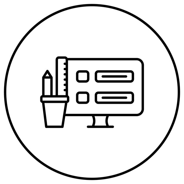 test cases icon vector image can be used for computer programming