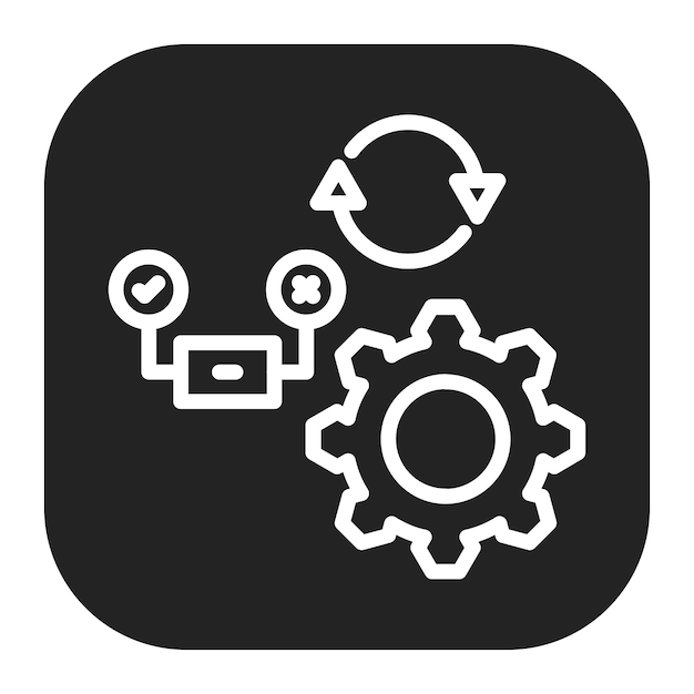 Test Cycle icon vector image Can be used for Software Testing