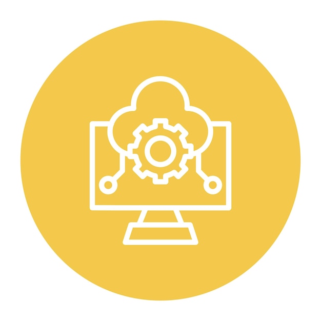 Test Environment icon vector image Can be used for Software Testing