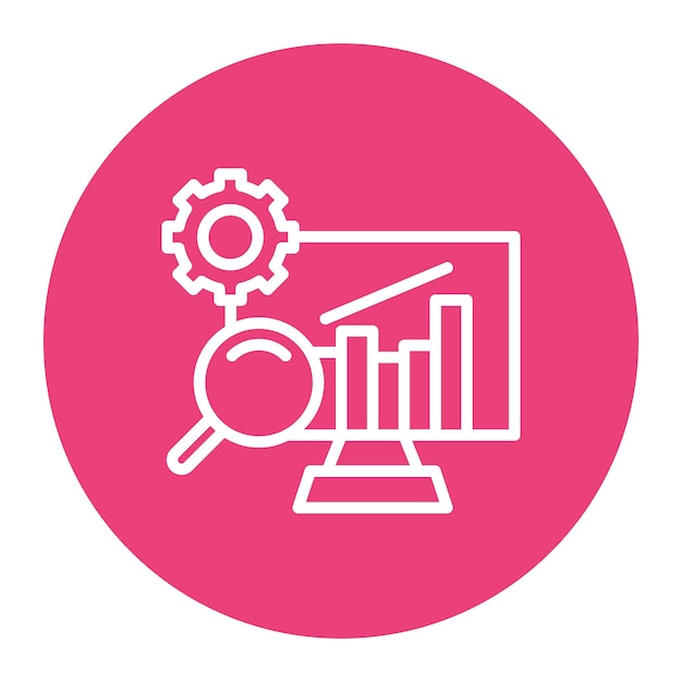 test harness icon vector image can be used for software testing
