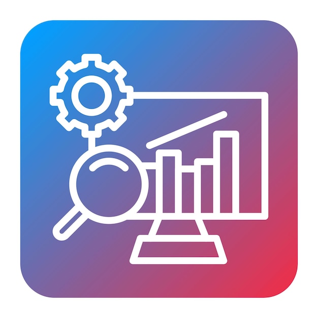 test harness icon vector image can be used for software testing