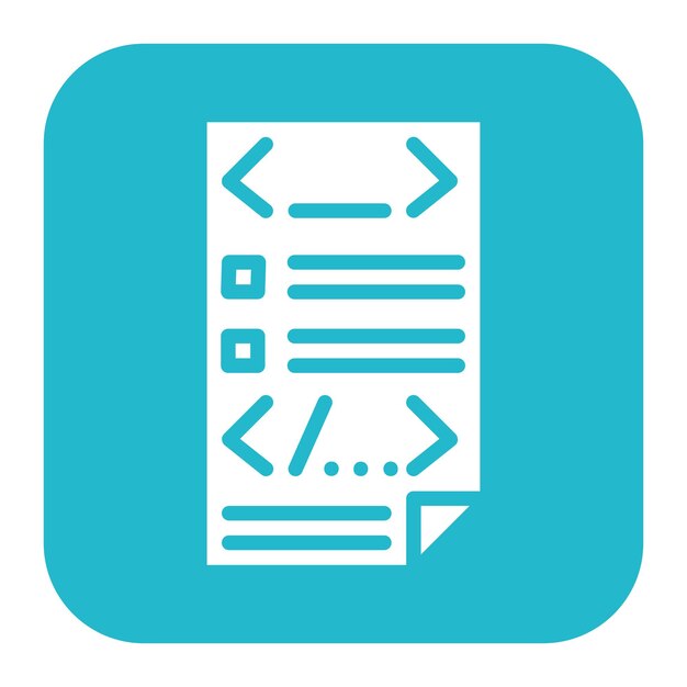 Test Script icon vector image Can be used for Quality Assurance