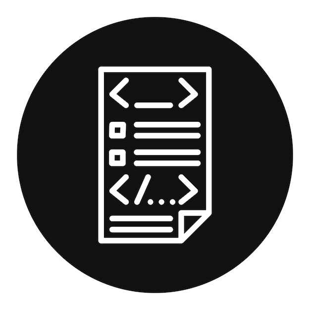 Test Script icon vector image Can be used for Quality Assurance