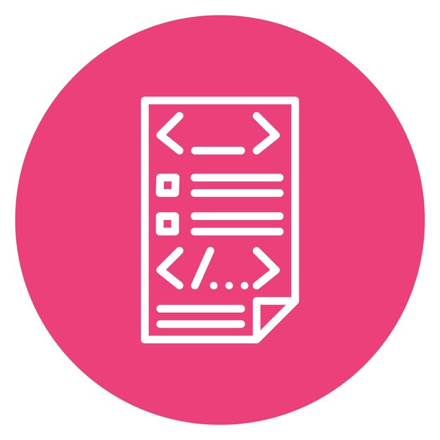 Test Script icon vector image Can be used for Quality Assurance