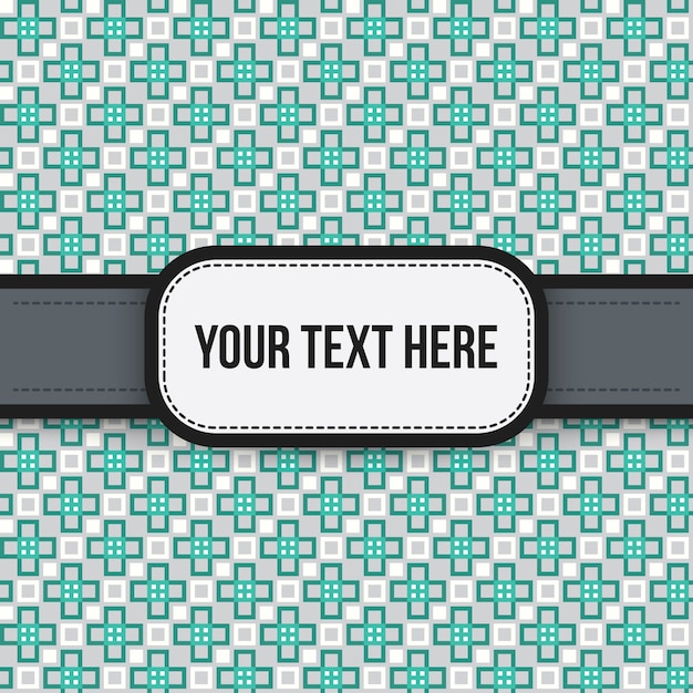 Text background with colorful pattern. Useful for presentations, advertising and scrapbooking.