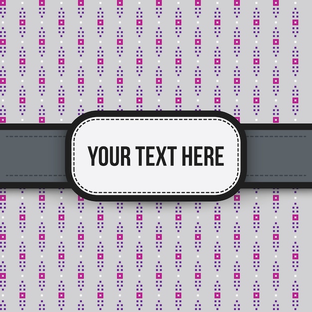 Text background with colorful pattern. Useful for presentations, advertising and scrapbooking.