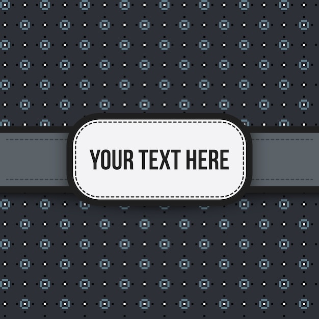 Text background with colorful pattern. Useful for presentations, advertising and scrapbooking.