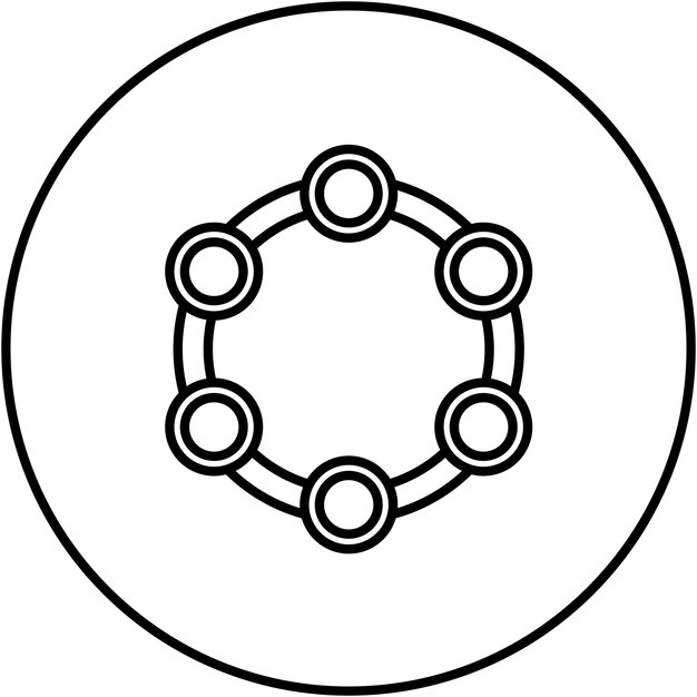 Text Cycle icon vector image Can be used for Infographic