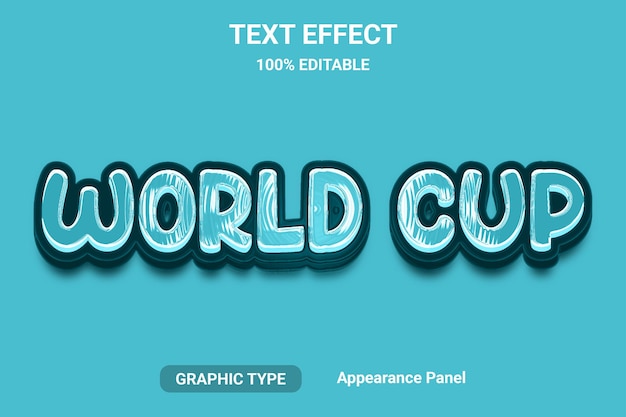 Text effect comic font style editable EPS file word and font can be changed