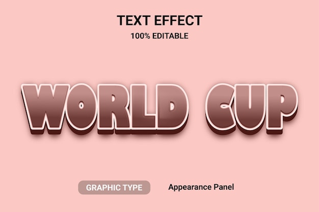 Text effect comic font style editable EPS file word and font can be changed