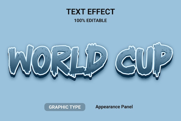text effect comic font style editable eps file word and font can be changed