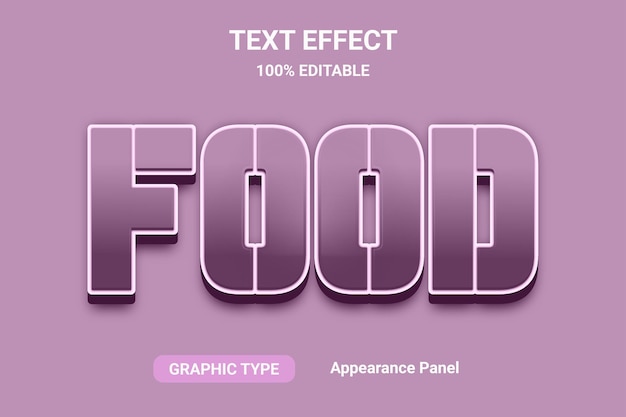 text effect comic font style vector fully editable eps file