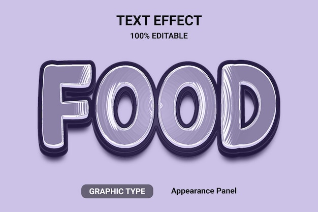 text effect comic font style vector fully editable eps file