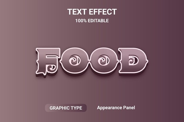 text effect comic font style vector fully editable eps file