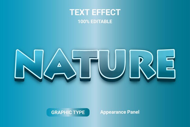 Text effect comic font style vector fully editable EPS file