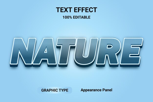 Text effect comic font style vector fully editable EPS file