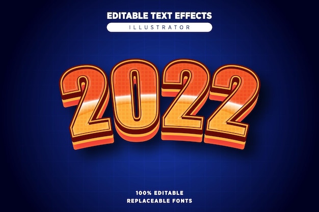 Text effect editable