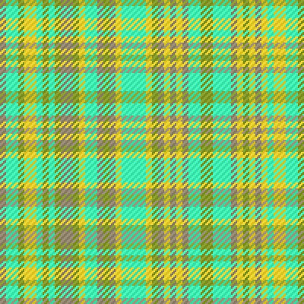 Textile background fabric Seamless plaid texture Pattern check tartan vector