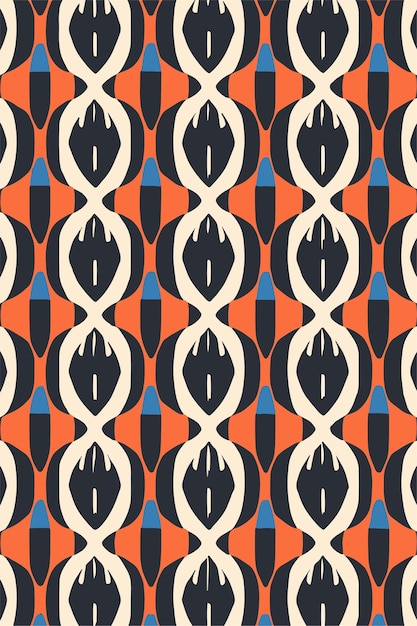 Textile Pattern Vector Design