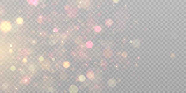 texture abstract yellowred glitter background shiny magical dust particles magic concept