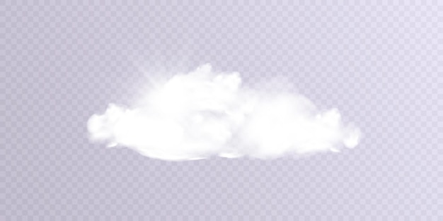 Texture of steam, smoke, fog, clouds. Vector isolated smoke. Aerosol effect